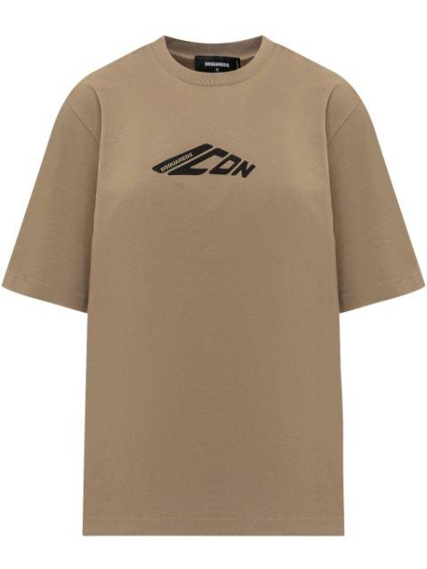 logo-print T-shirt by DSQUARED2