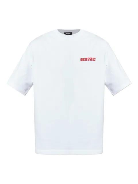 logo-print T-shirt by DSQUARED2