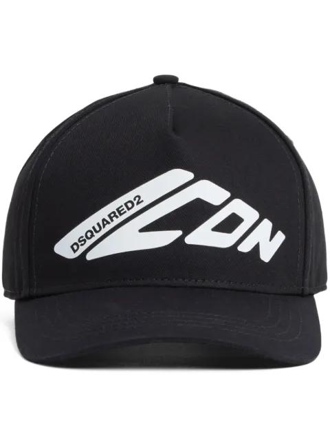 logo print baseball cap by DSQUARED2