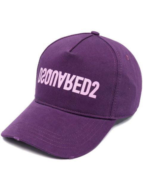 logo-print baseball cap by DSQUARED2