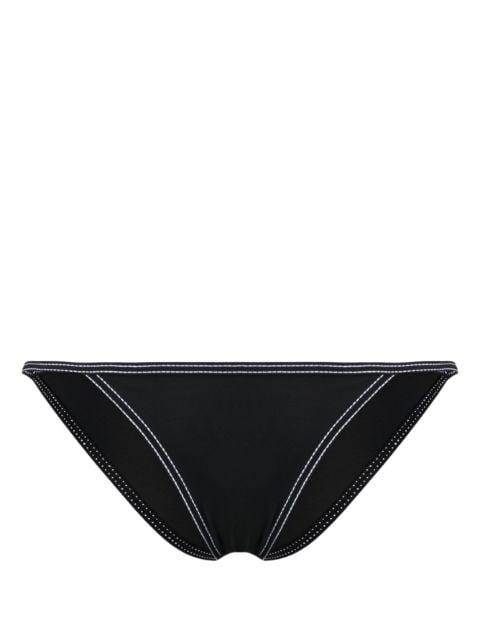 logo-print bikini bottoms by DSQUARED2