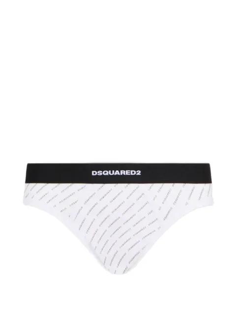 logo-print brief by DSQUARED2