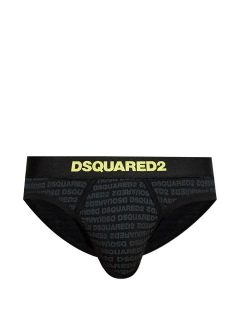 logo-print briefs by DSQUARED2