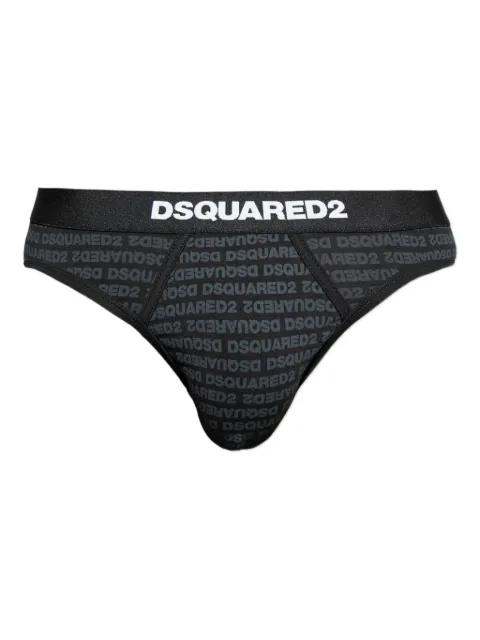 logo-print briefs by DSQUARED2