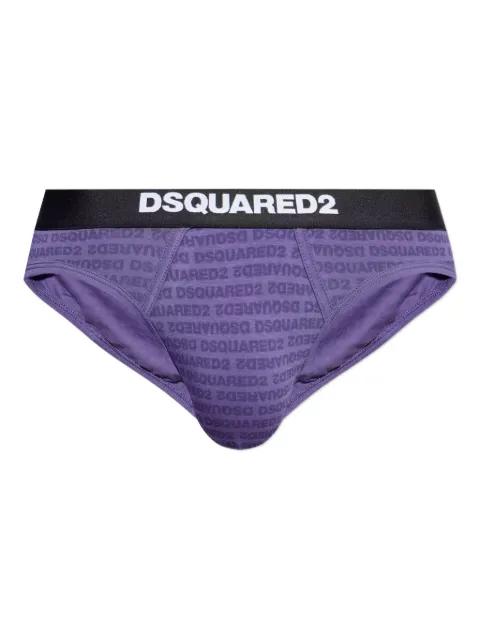 logo-print briefs by DSQUARED2
