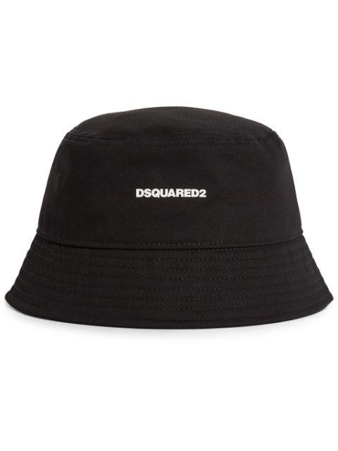 logo-print bucket hat by DSQUARED2