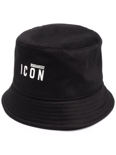 logo-print bucket hat by DSQUARED2