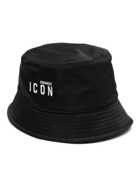 logo-print bucket hat by DSQUARED2