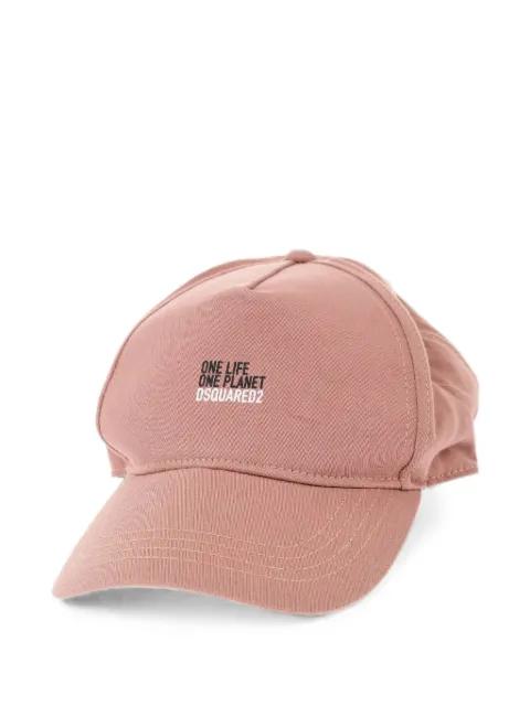 logo-print cap by DSQUARED2