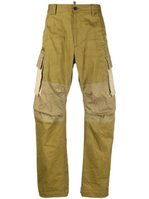 logo-print cargo trousers by DSQUARED2