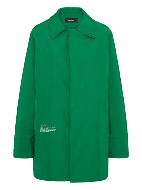 logo-print coat by DSQUARED2