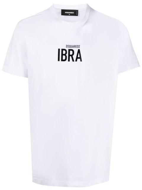 logo-print cotton T-shirt by DSQUARED2