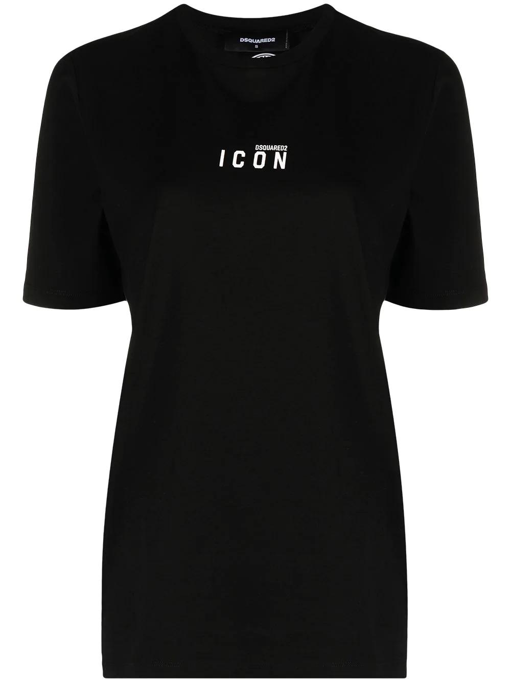 logo-print cotton T-shirt by DSQUARED2