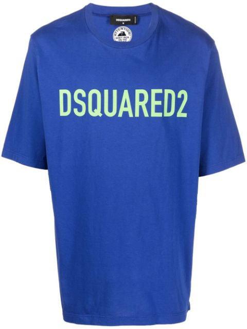 logo-print detail T-shirt by DSQUARED2