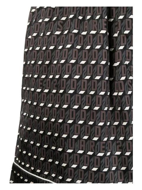logo-print drawstring swim shorts by DSQUARED2