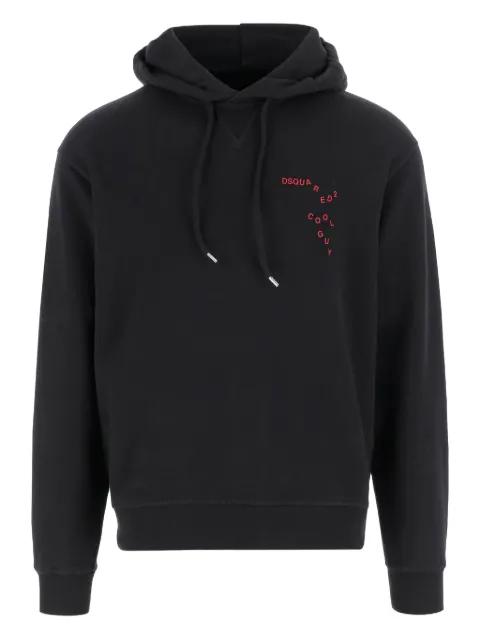 logo-print hoodie by DSQUARED2