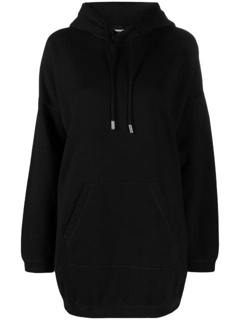 logo-print oversize hoodie by DSQUARED2