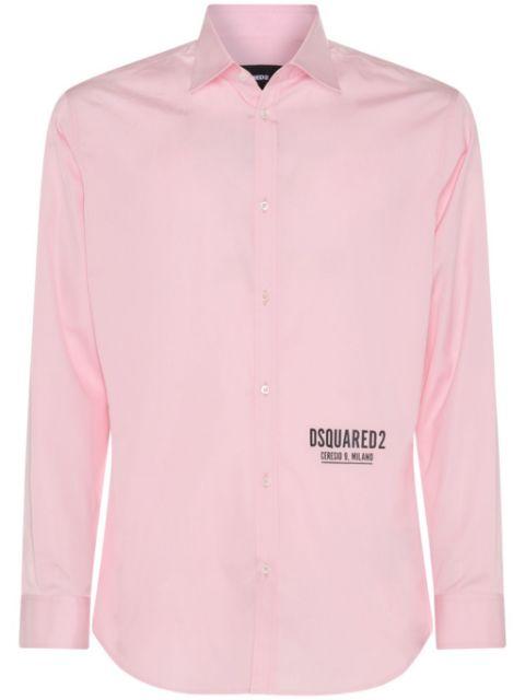 logo-print shirt by DSQUARED2