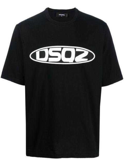 logo-print short-sleeve T-shirt by DSQUARED2