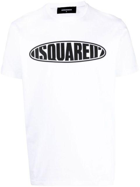 logo-print short-sleeve T-shirt by DSQUARED2