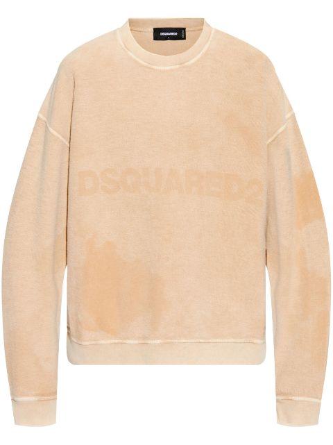logo-print sweatshirt by DSQUARED2