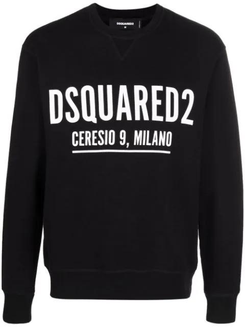 logo-print sweatshirt by DSQUARED2