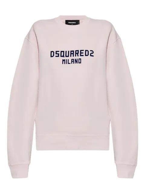logo-print sweatshirt by DSQUARED2