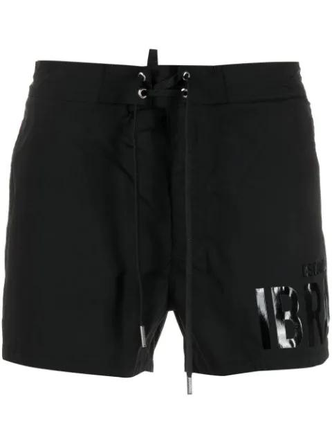 logo-print swim shorts by DSQUARED2