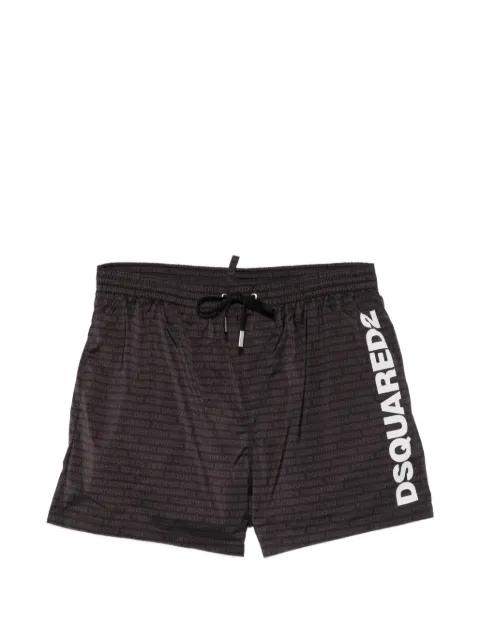 logo-print swim shorts by DSQUARED2