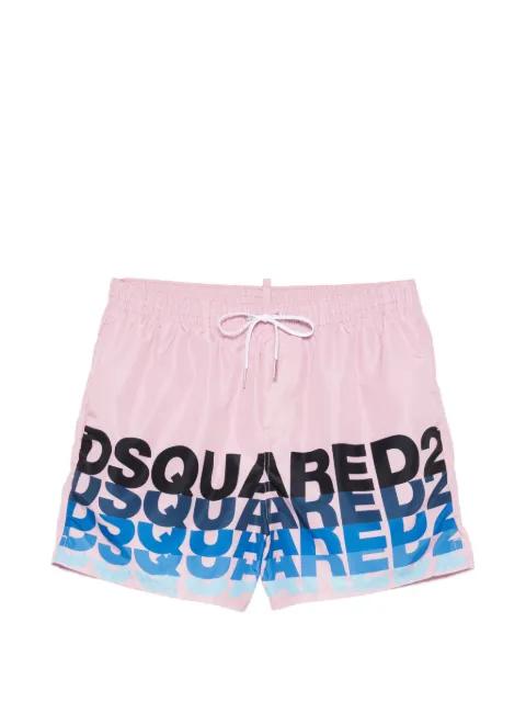 logo-print swim shorts by DSQUARED2