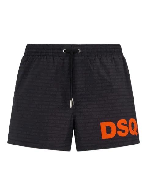 logo-print swim shorts by DSQUARED2