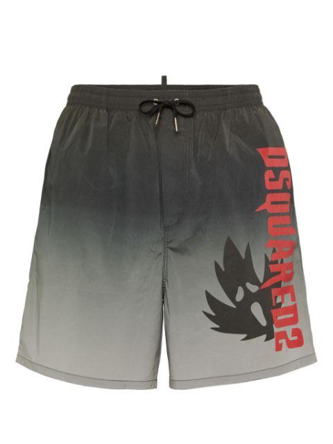 logo-print swim shorts by DSQUARED2