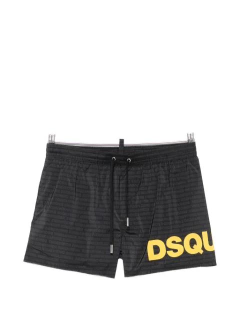 logo-print swim shorts by DSQUARED2