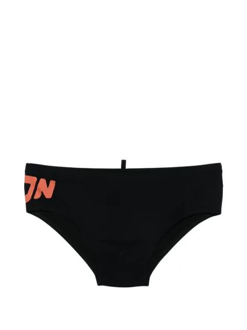 logo-print swim trunks by DSQUARED2