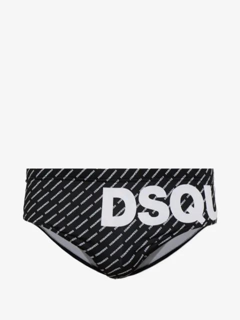 logo-print swim trunks by DSQUARED2