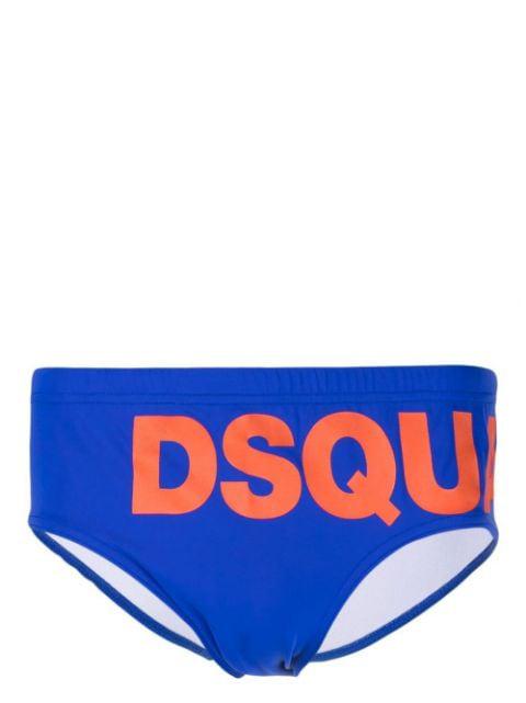 logo-print swimming trunks by DSQUARED2