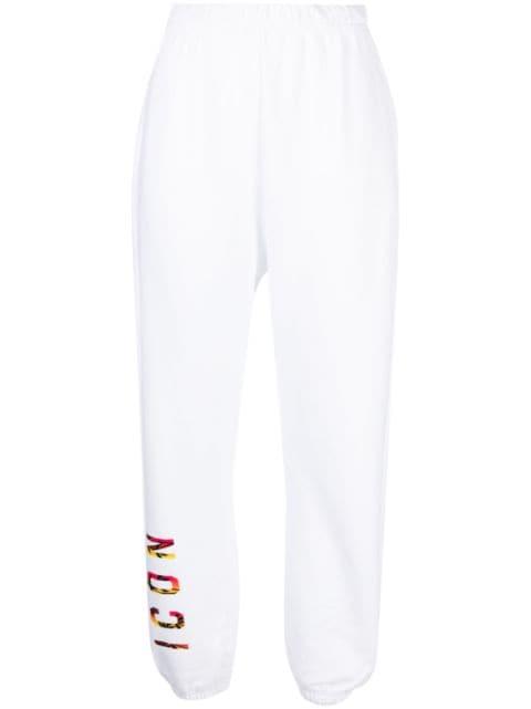logo-print track pants by DSQUARED2