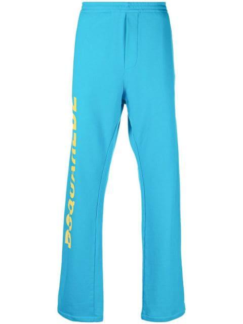 logo-print track pants by DSQUARED2