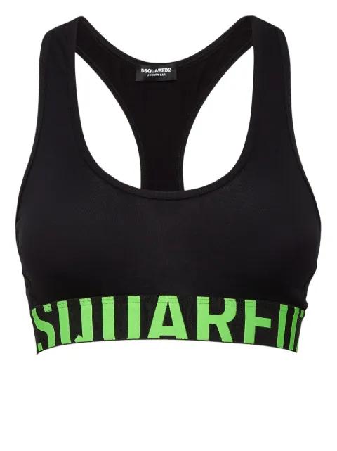 logo sports bra by DSQUARED2