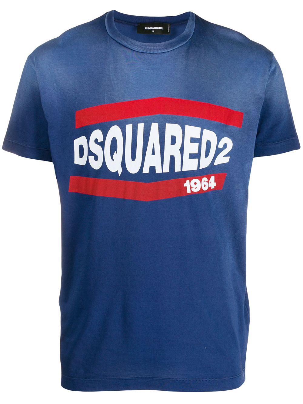 logo stamp T-shirt by DSQUARED2