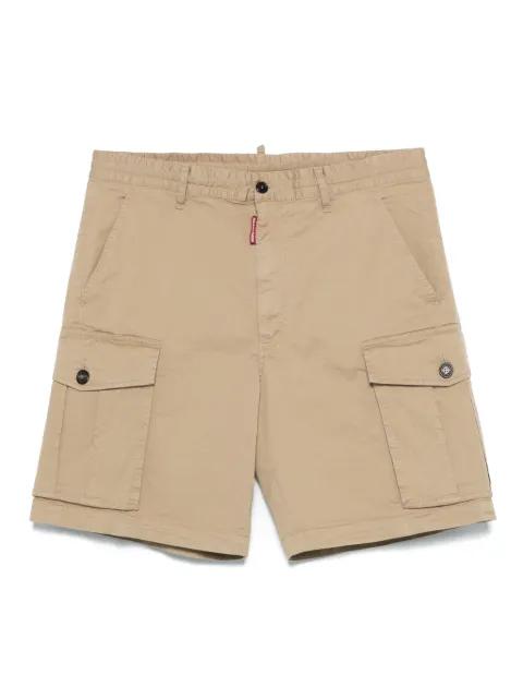 logo-tag cargo shorts by DSQUARED2
