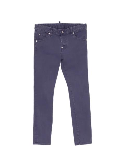 logo-tag slim-fit jeans by DSQUARED2