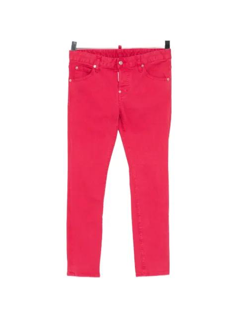 logo-tag slim-fit jeans by DSQUARED2