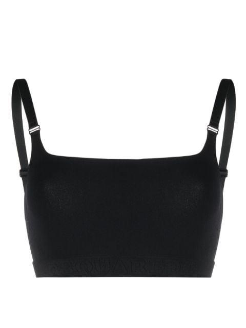 logo-underband sports bra by DSQUARED2