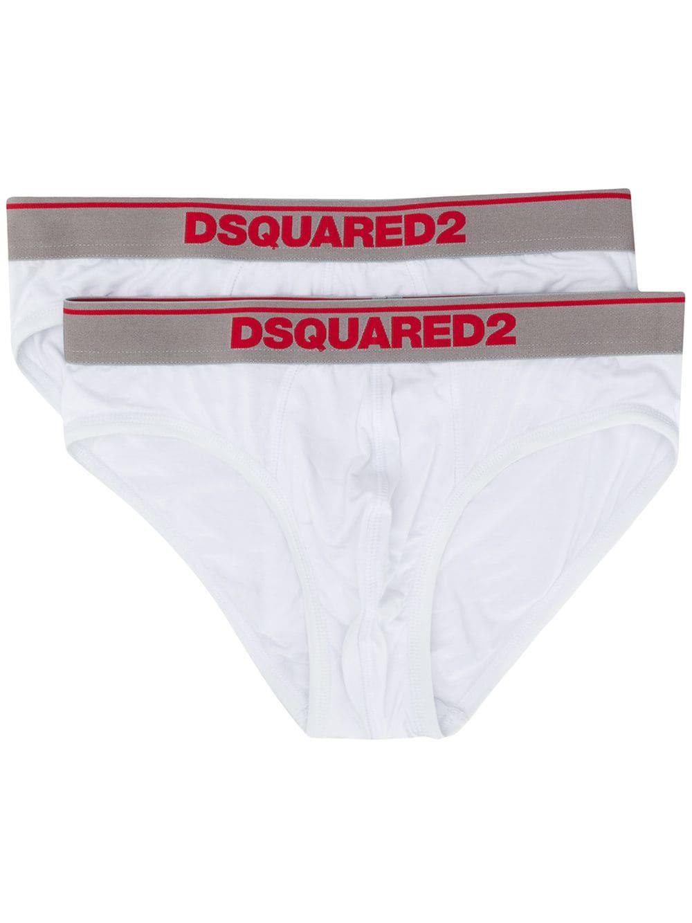 logo waist briefs two-pack by DSQUARED2