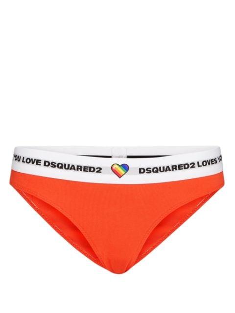 logo-waistband briefs by DSQUARED2