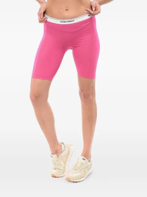 logo-waistband cycling shorts by DSQUARED2