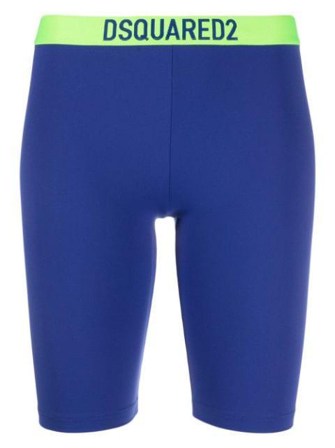 logo-waistband cycling shorts by DSQUARED2
