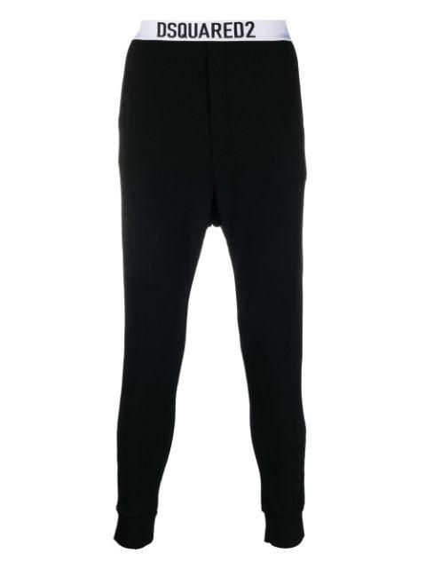 logo-waistband sleep leggings by DSQUARED2