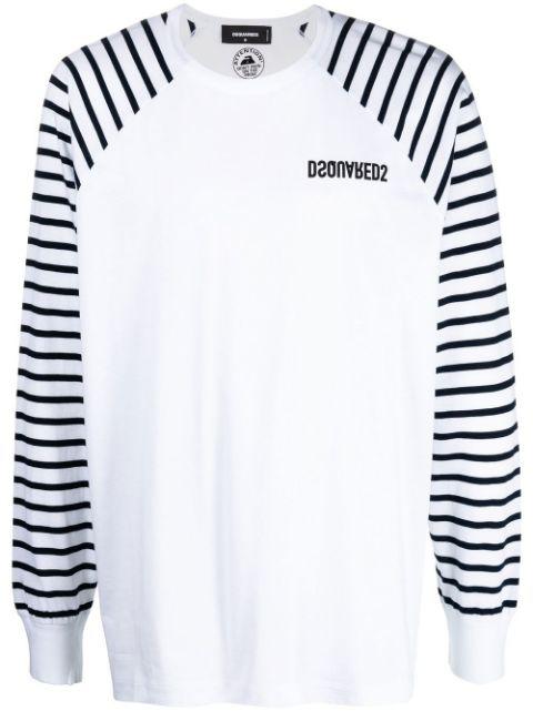 long-sleeve T-shirt by DSQUARED2